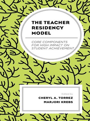 cover image of The Teacher Residency Model